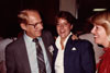 thumbnail of Bob Roberts with two students
