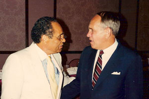 Dr. Richard Pride, and USF President Frank Borkowski