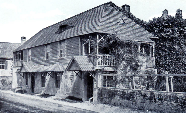 OLDEST HOUSE, ST. FRANCIS STREET.