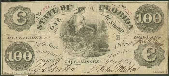 One-hundred dollar bill