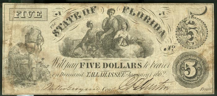 Five dollar bill