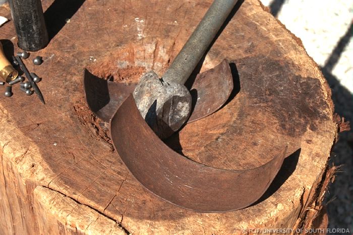 Tool used to fabricate metal