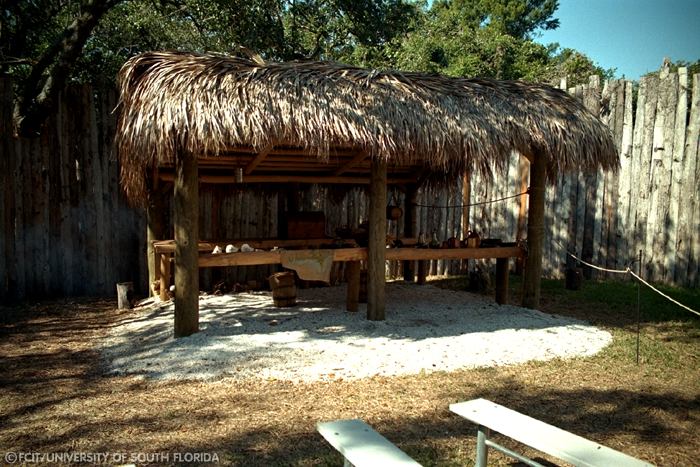 Straw hut