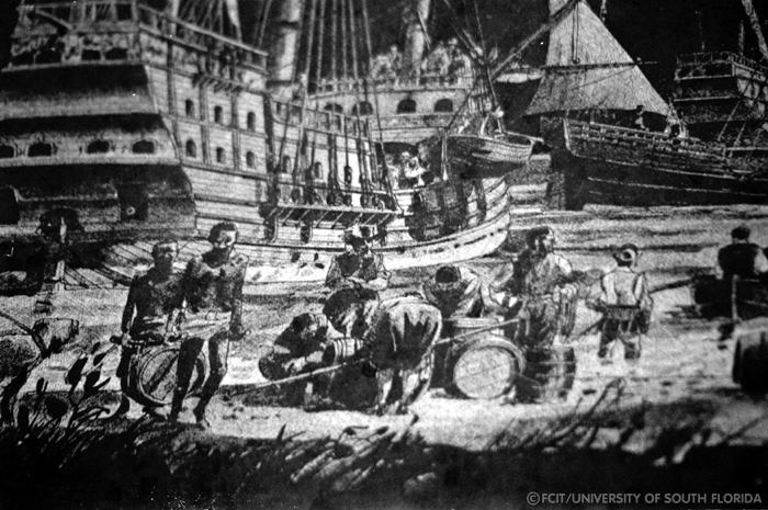 DeSoto's arrival