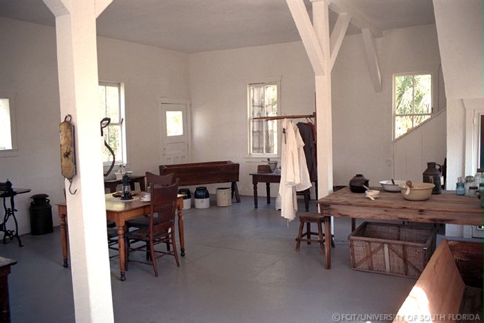 Interior of the bakery
