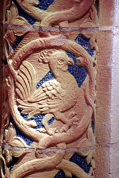 Detail of the gatehouse
