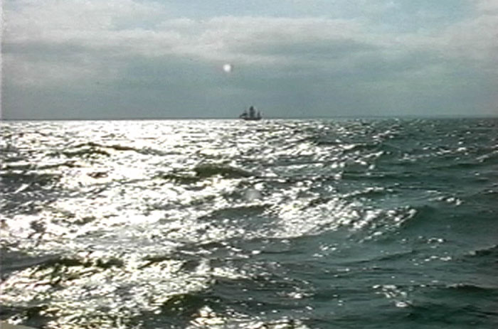 Spanish Ship on the Open Sea