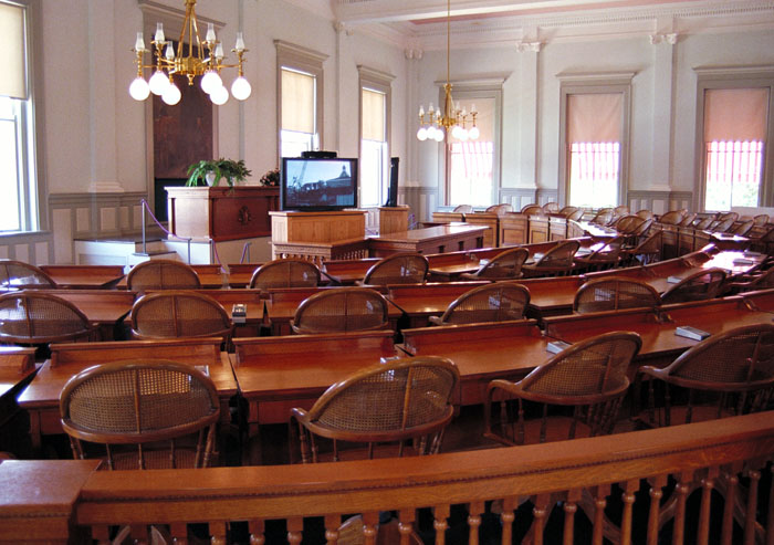 Former House of Representatives Chamber