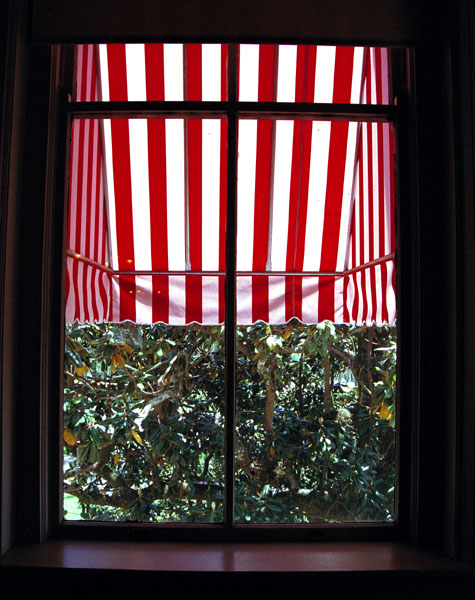 Window Awning of the Old Capitol Building