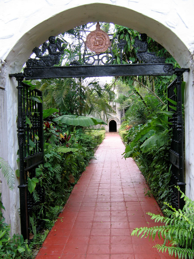 Iron Gates of Monastery Entrance
