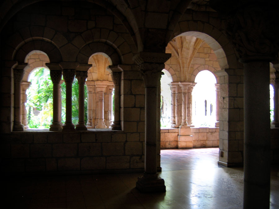 View of Cloister from Chapel Room