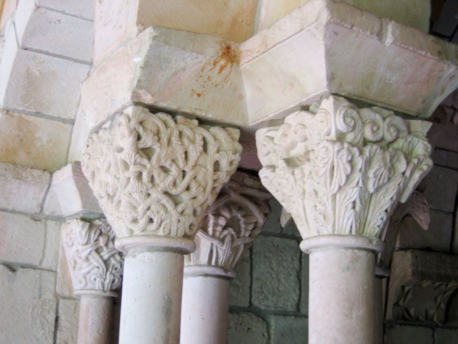 Columns in Monastery