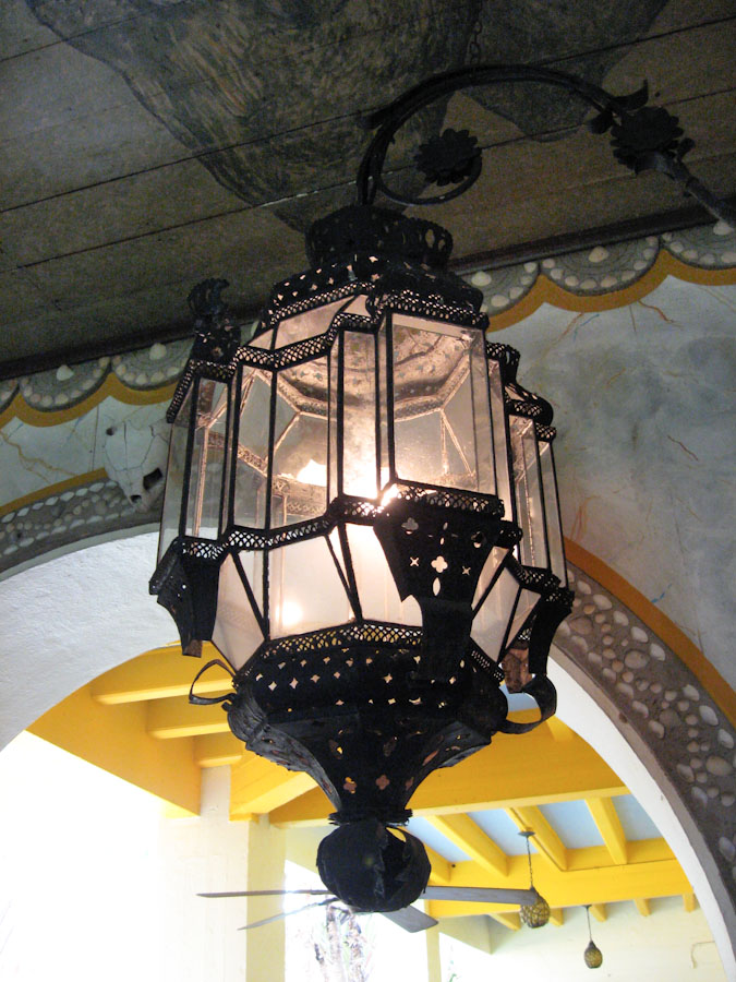Lantern in North Loggia