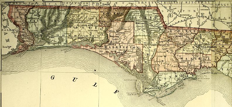 Map Of Panhandle Of Florida Maps Catalog Online