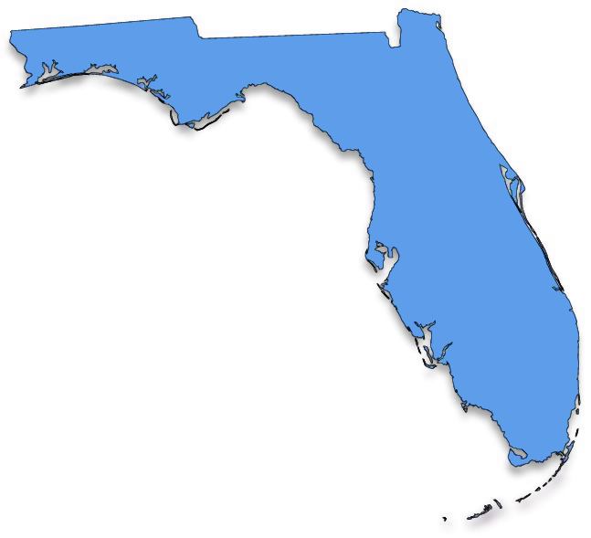 clipart map of florida - photo #10