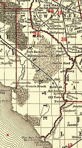 Lafayette County, 1900
