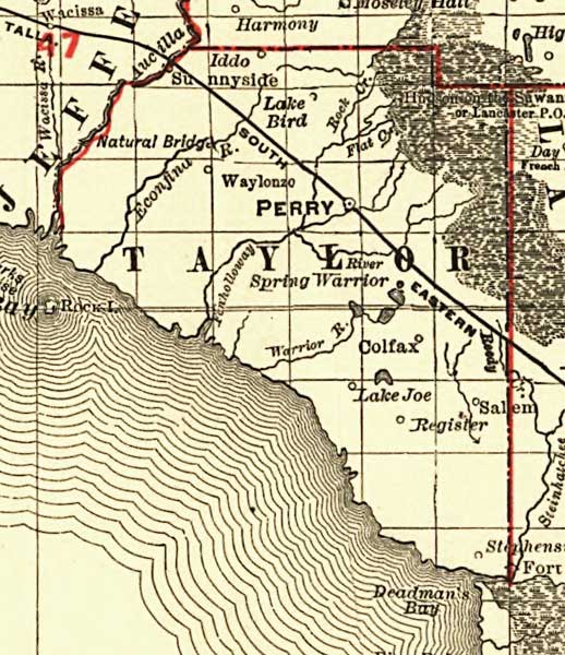 Taylor County, 1900