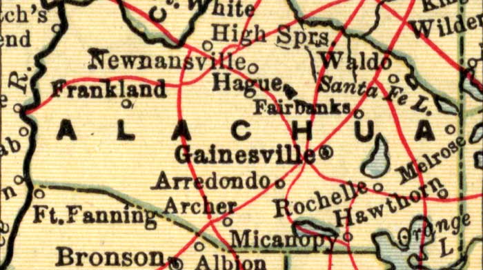 Alachua County, 1907