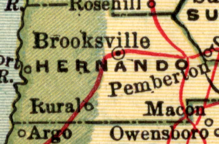 Hernando County, 1907