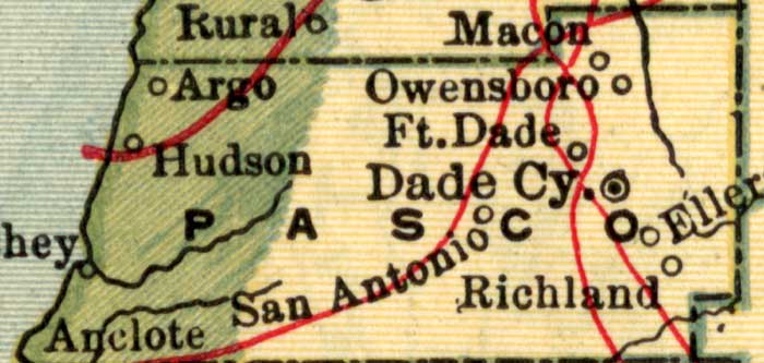 Pasco County, 1907