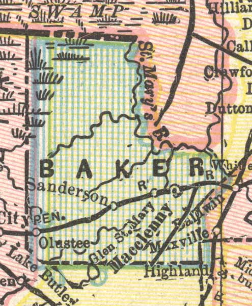 Baker County, 1898