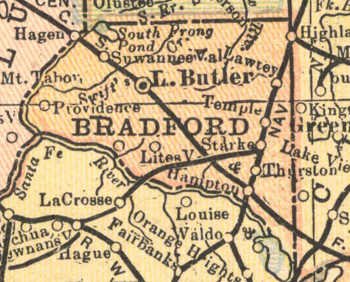 Bradford County, 1900