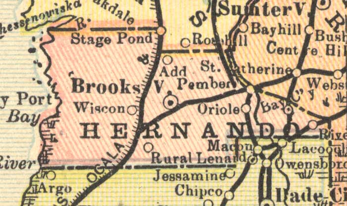 Hernando County, 1900