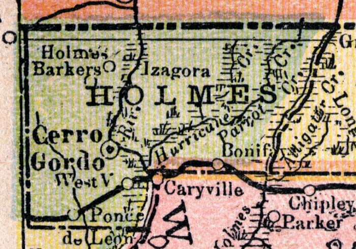 Holmes County, 1900