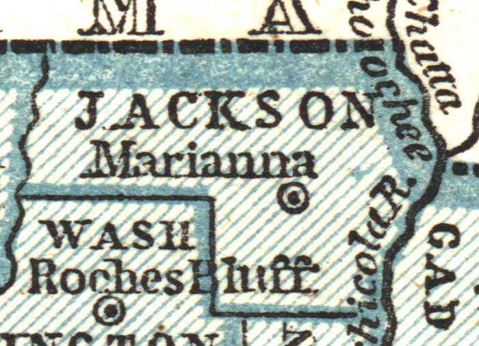 Jackson County, 1845