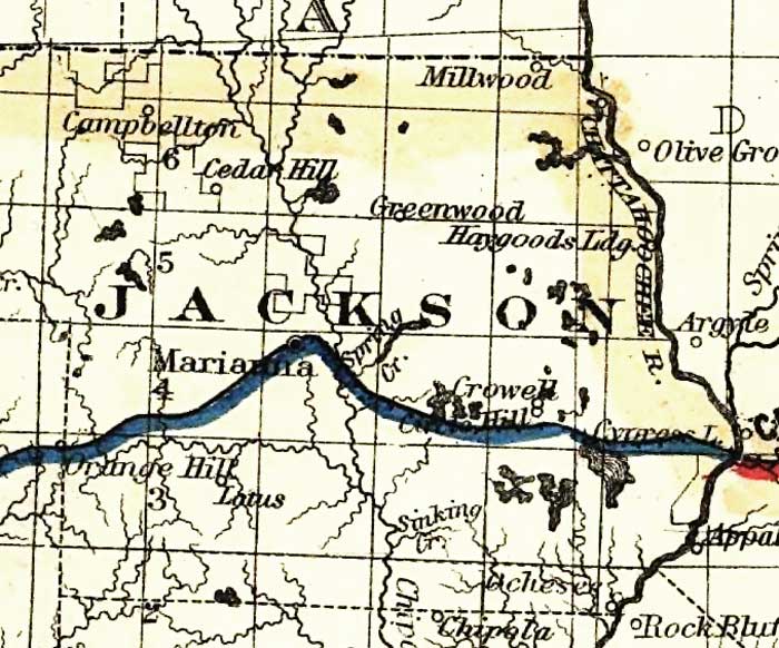 Jackson County, 1882