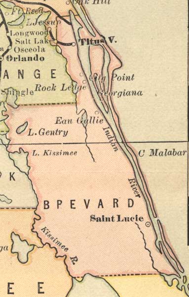 Brevard County, 1883
