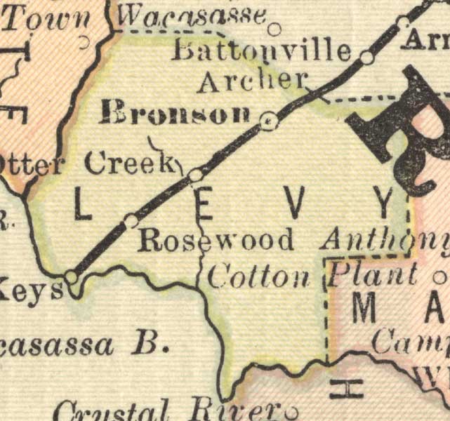 Levy County, 1883