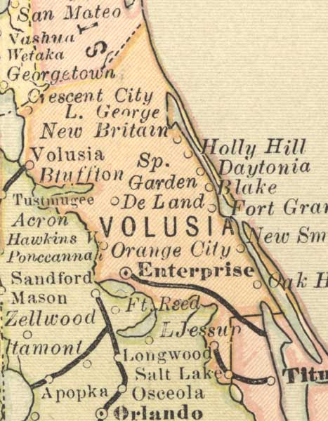 Volusia County, 1883