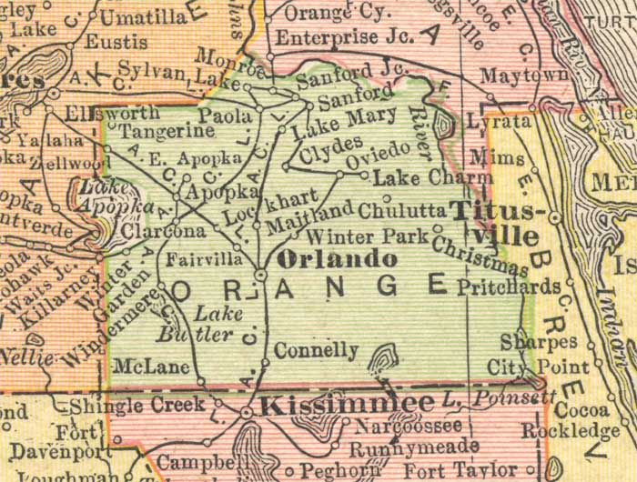 Orange County Florida District Map Cities And Towns M - vrogue.co