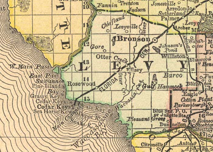 Levy County, 1892
