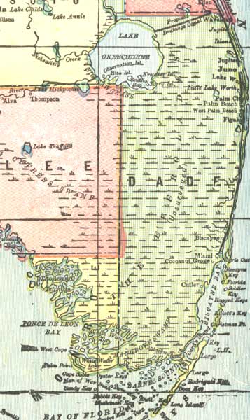 Miami-Dade County, 1904