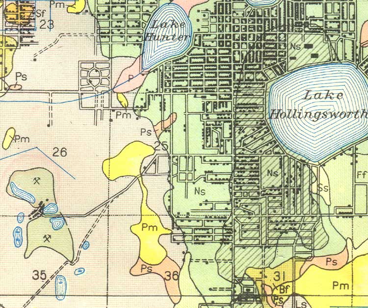 Map of Lakeland_S, Florida