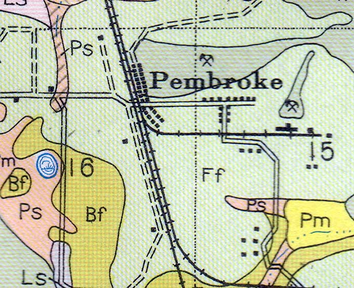 Map of Pembroke, Florida