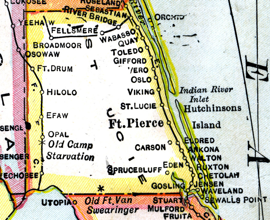 Map Of St Lucie County Florida