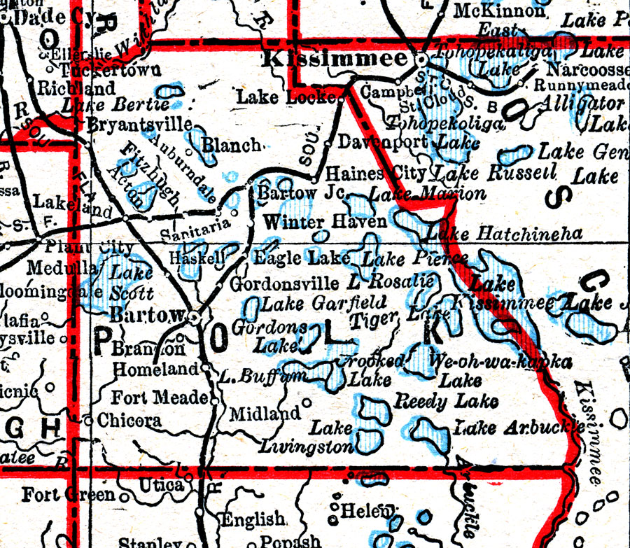 Top Map Of Polk County Florida Free New Photos New Florida Map With 