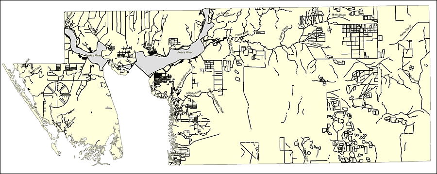Florida Waterways: Charlotte County Outline