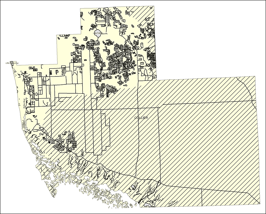 Florida Waterways: Collier County Outline