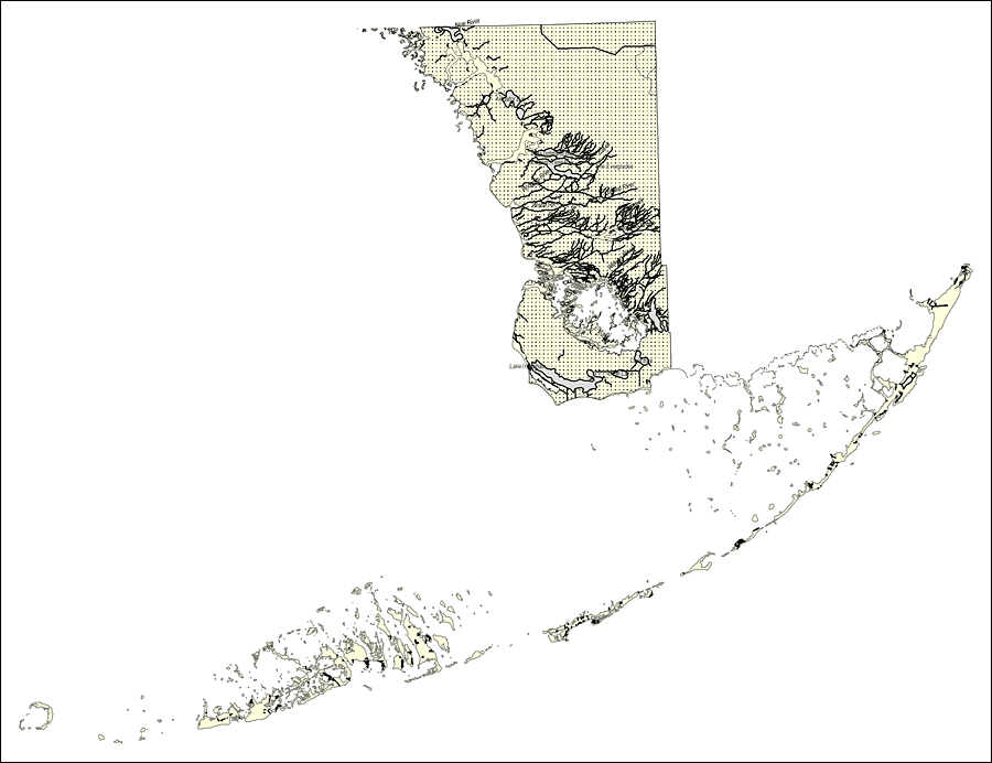 Florida Waterways: Monroe County Outline
