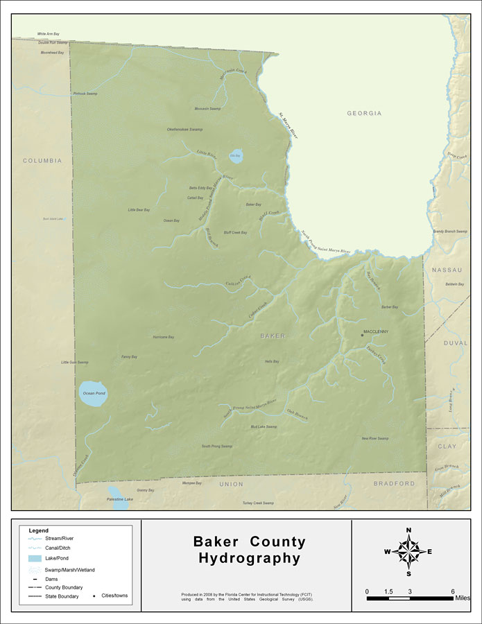 Florida Waterways: Baker County 