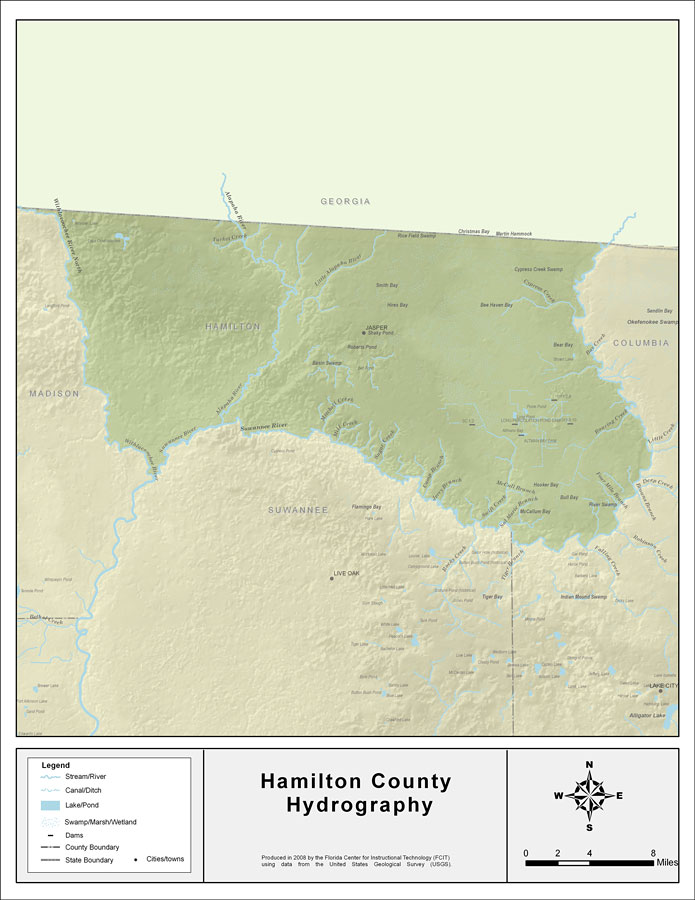 Florida Waterways: Hamilton County 