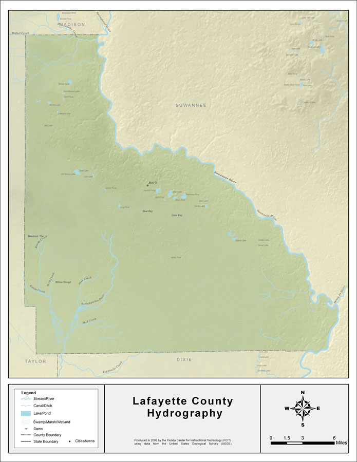 Florida Waterways: Lafayette County 