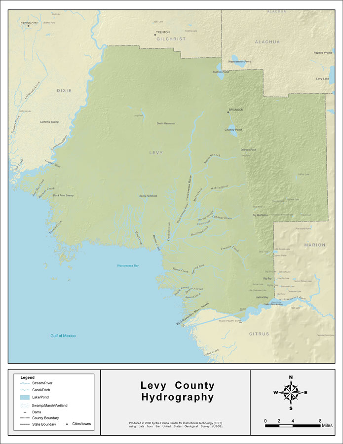 Florida Waterways: Levy County 