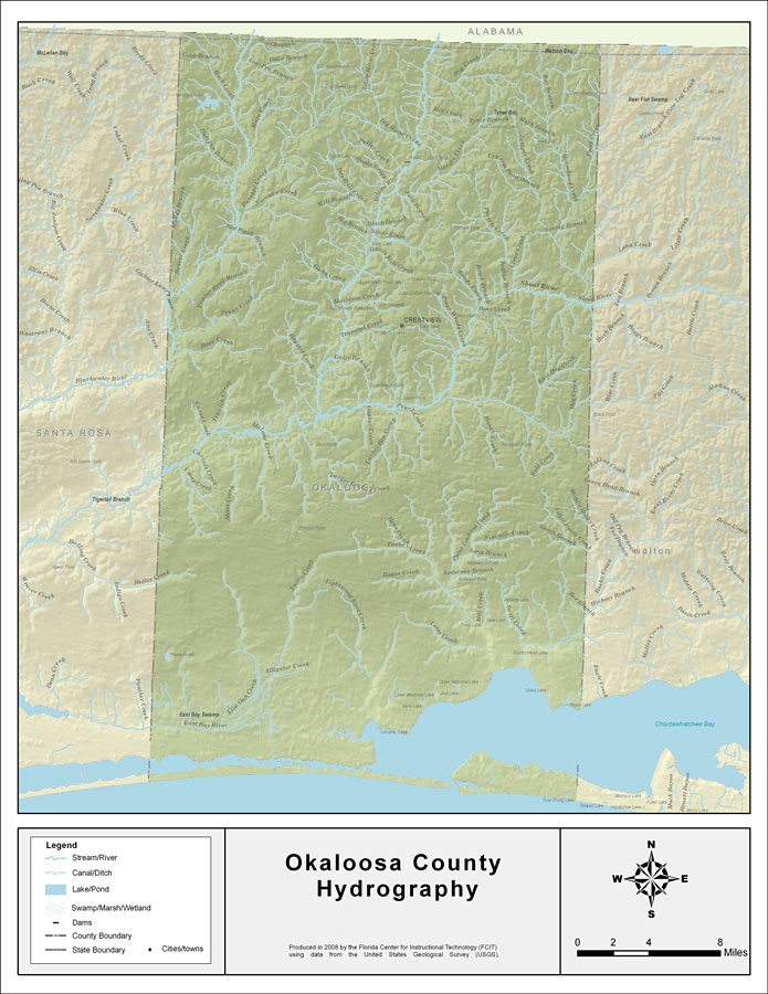 Florida Waterways: Okaloosa County 