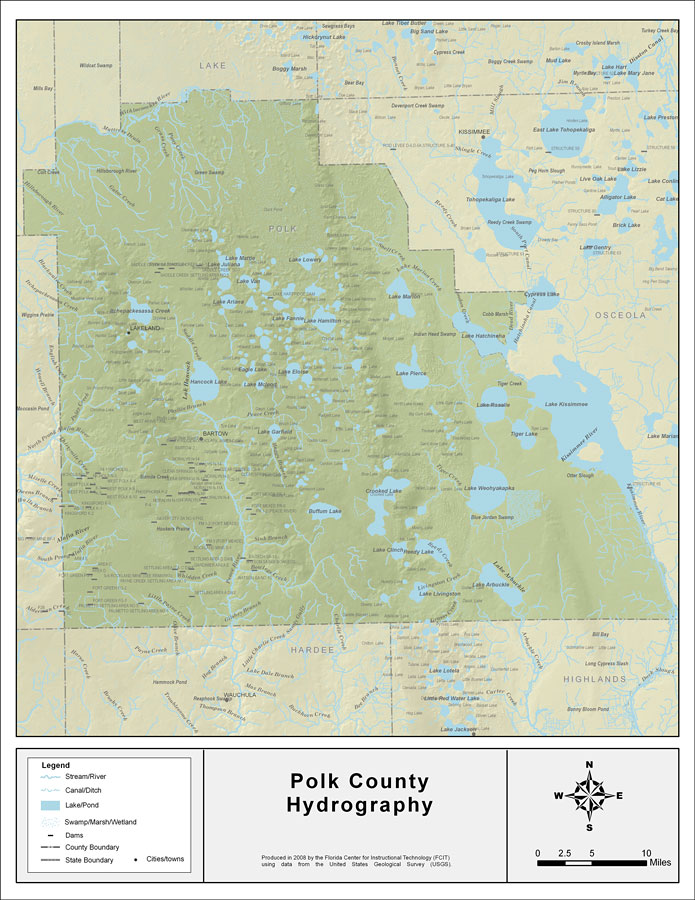 Florida Waterways: Polk County 