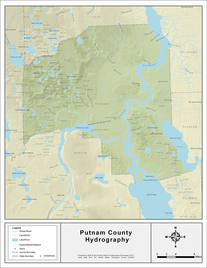 Florida Waterways: Putnam County 